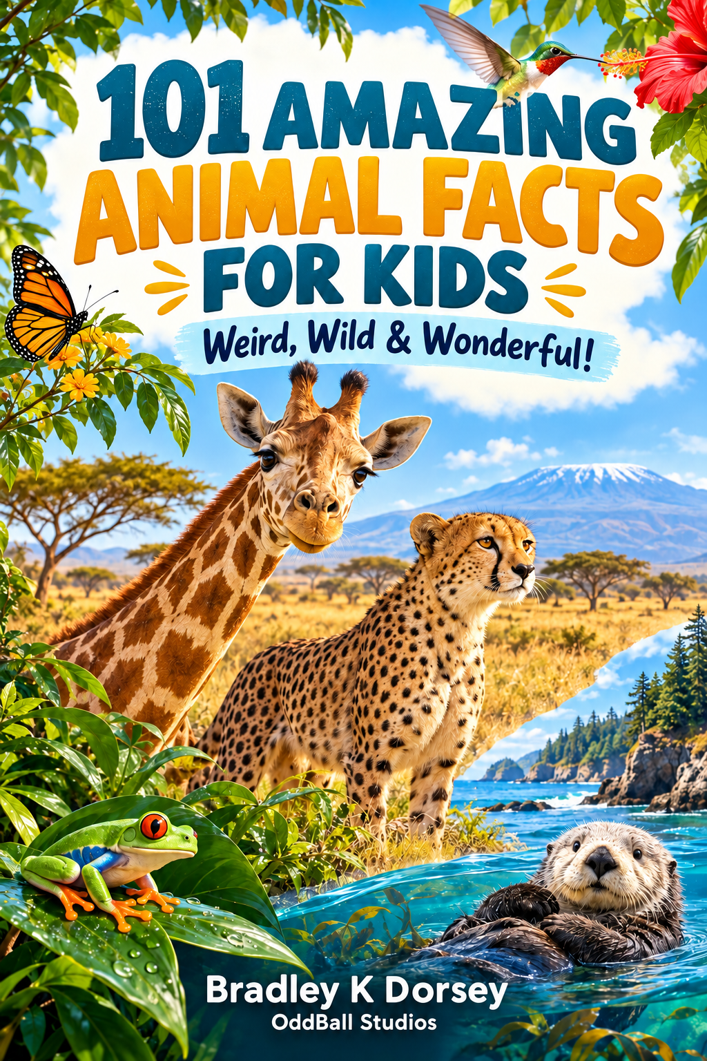 101 Amazing Animal Facts for Kids book cover