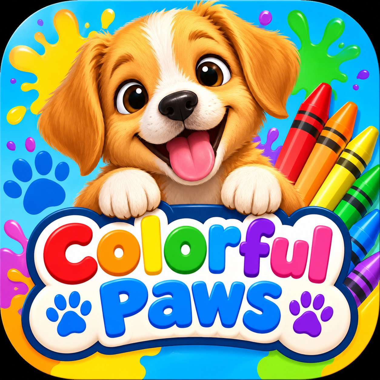 Colorful Paws app icon
