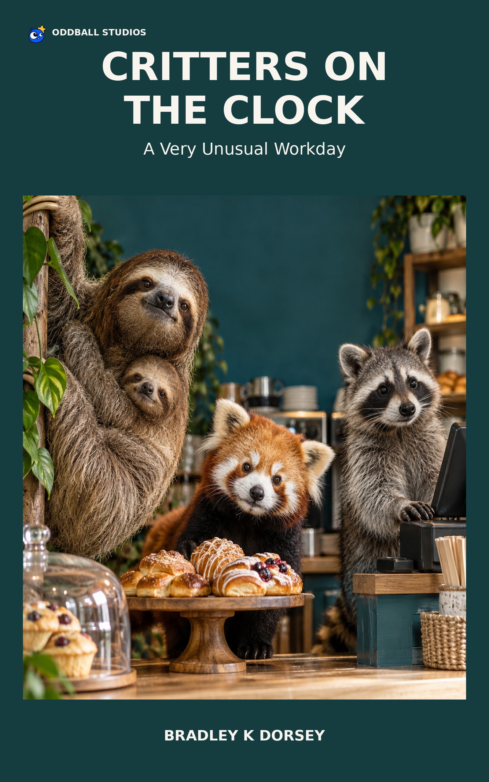 Cover of Critters on the Clock: A Very Unusual Workday