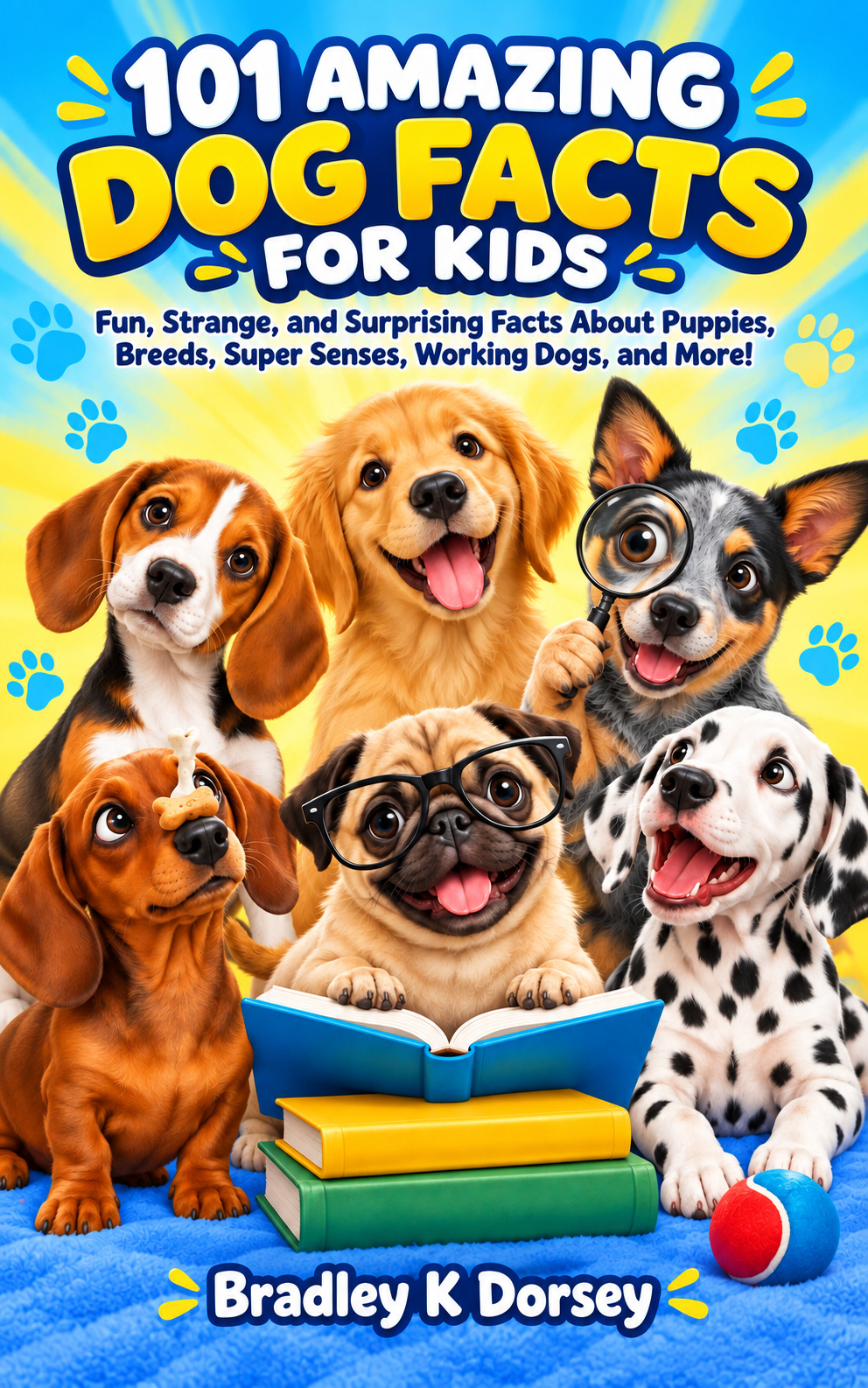 Cover of 101 Amazing Dog Facts for Kids